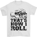 Thats How I Roll Role Playing Games RPG Mens T-Shirt Cotton Gildan White