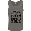 Thats How I Roll Role Playing Games RPG Mens Vest Tank Top Sports Grey