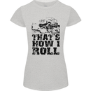 Thats How I Roll Role Playing Games RPG Womens Petite Cut T-Shirt Sports Grey