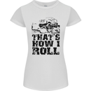 Thats How I Roll Role Playing Games RPG Womens Petite Cut T-Shirt White