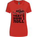 Thats How I Roll Role Playing Games RPG Womens Wider Cut T-Shirt Red