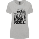 Thats How I Roll Role Playing Games RPG Womens Wider Cut T-Shirt Sports Grey