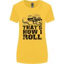 Thats How I Roll Role Playing Games RPG Womens Wider Cut T-Shirt Yellow