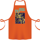 The 27 Music Club Cotton Apron 100% Organic Orange
