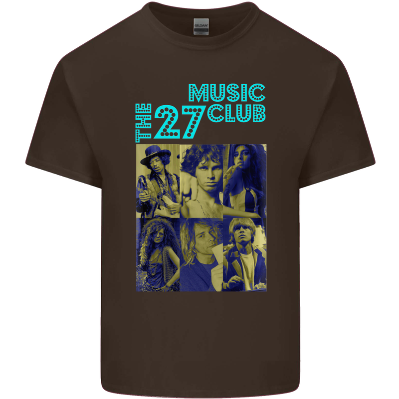 The 27 Music Club Kids T-Shirt Childrens Chocolate