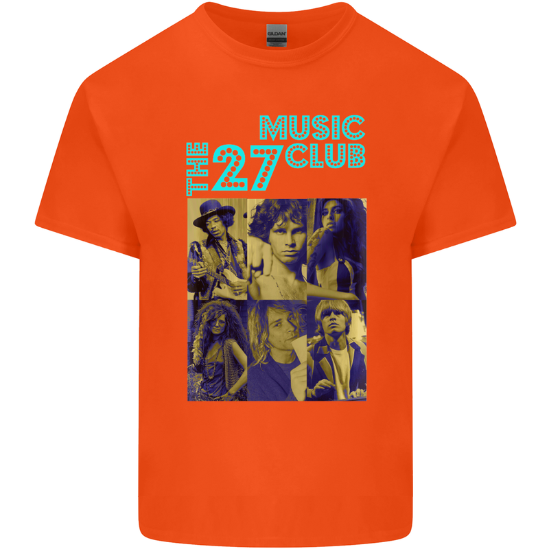 The 27 Music Club Kids T-Shirt Childrens Orange