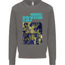 The 27 Music Club Mens Sweatshirt Jumper Charcoal