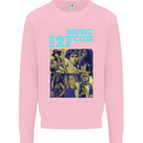 The 27 Music Club Mens Sweatshirt Jumper Light Pink