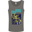 The 27 Music Club Mens Vest Tank Top Charcoal