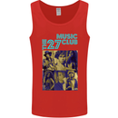 The 27 Music Club Mens Vest Tank Top Red