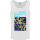 The 27 Music Club Mens Vest Tank Top White
