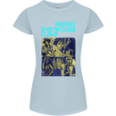 The 27 Music Club Womens Petite Cut T-Shirt Light Blue