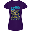 The 27 Music Club Womens Petite Cut T-Shirt Purple