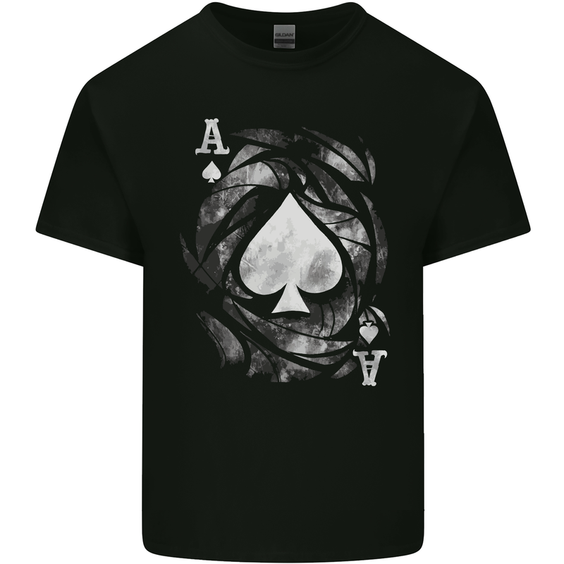 The Ace of Spades Kids T-Shirt Childrens Black
