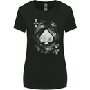 The Ace of Spades Womens Wider Cut T-Shirt Black