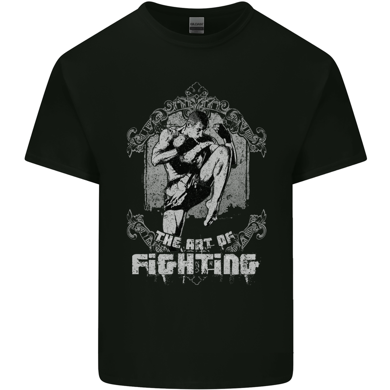 The Art of Fighting MMA Muay Thai Kids T-Shirt Childrens Black