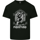 The Art of Fighting MMA Muay Thai Mens Cotton T-Shirt Tee Top Black