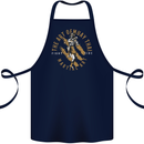 The Art of Muay Thai MMA Mixed Martial Arts Cotton Apron 100% Organic Navy Blue