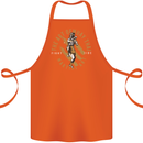 The Art of Muay Thai MMA Mixed Martial Arts Cotton Apron 100% Organic Orange
