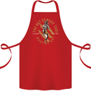 The Art of Muay Thai MMA Mixed Martial Arts Cotton Apron 100% Organic Red