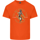 The Art of Muay Thai MMA Mixed Martial Arts Kids T-Shirt Childrens Orange