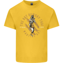 The Art of Muay Thai MMA Mixed Martial Arts Kids T-Shirt Childrens Yellow