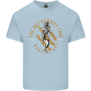 The Art of Muay Thai MMA Mixed Martial Arts Mens Cotton T-Shirt Tee Top Light Blue