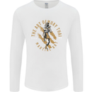 The Art of Muay Thai MMA Mixed Martial Arts Mens Long Sleeve T-Shirt White