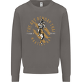 The Art of Muay Thai MMA Mixed Martial Arts Mens Sweatshirt Jumper Charcoal