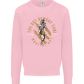 The Art of Muay Thai MMA Mixed Martial Arts Mens Sweatshirt Jumper Light Pink