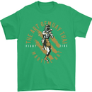The Art of Muay Thai MMA Mixed Martial Arts Mens T-Shirt Cotton Gildan Irish Green