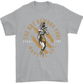 The Art of Muay Thai MMA Mixed Martial Arts Mens T-Shirt Cotton Gildan Sports Grey