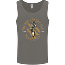 The Art of Muay Thai MMA Mixed Martial Arts Mens Vest Tank Top Charcoal