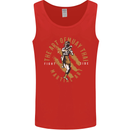 The Art of Muay Thai MMA Mixed Martial Arts Mens Vest Tank Top Red