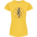 The Art of Muay Thai MMA Mixed Martial Arts Womens Petite Cut T-Shirt Yellow