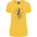 The Art of Muay Thai MMA Mixed Martial Arts Womens Wider Cut T-Shirt Yellow