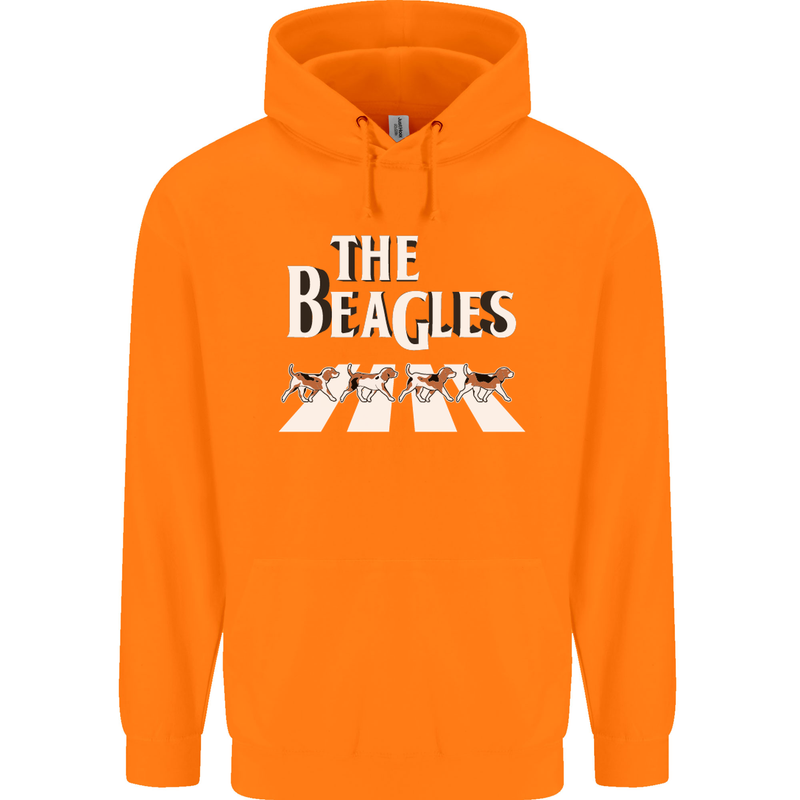The Beagles Funny Dog Parody Childrens Kids Hoodie Orange