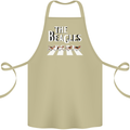 The Beagles Funny Dog Parody Cotton Apron 100% Organic Khaki