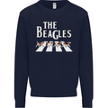 The Beagles Funny Dog Parody Kids Sweatshirt Jumper Navy Blue