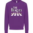 The Beagles Funny Dog Parody Kids Sweatshirt Jumper Purple