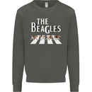 The Beagles Funny Dog Parody Kids Sweatshirt Jumper Storm Grey