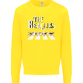 The Beagles Funny Dog Parody Kids Sweatshirt Jumper Yellow