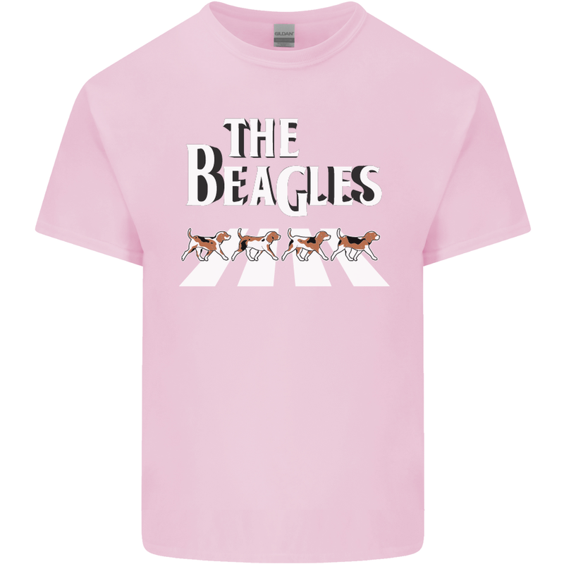 The Beagles Funny Dog Parody Kids T-Shirt Childrens Light Pink