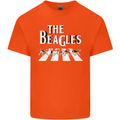 The Beagles Funny Dog Parody Kids T-Shirt Childrens Orange