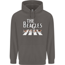 The Beagles Funny Dog Parody Mens 80% Cotton Hoodie Charcoal