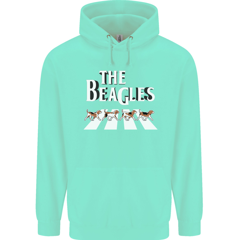 The Beagles Funny Dog Parody Mens 80% Cotton Hoodie Peppermint
