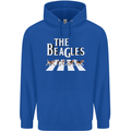 The Beagles Funny Dog Parody Mens 80% Cotton Hoodie Royal Blue