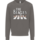 The Beagles Funny Dog Parody Mens Sweatshirt Jumper Charcoal