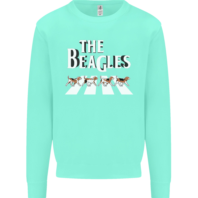 The Beagles Funny Dog Parody Mens Sweatshirt Jumper Peppermint
