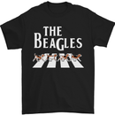 The Beagles Funny Dog Parody Mens T-Shirt Cotton Gildan Black